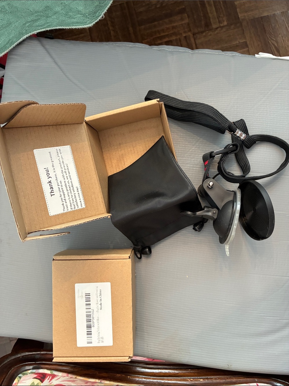 Dog Bathing Tether with Heavy Suction Cup, Dog Grooming